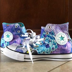 Floral Converse Hightops